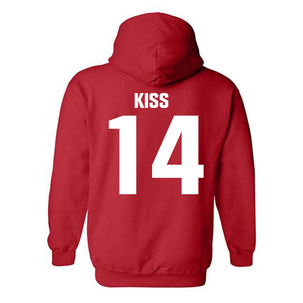 Bradley - NCAA Women's Volleyball : Anna Kiss - Classic Shersey Hooded Sweatshirt-1