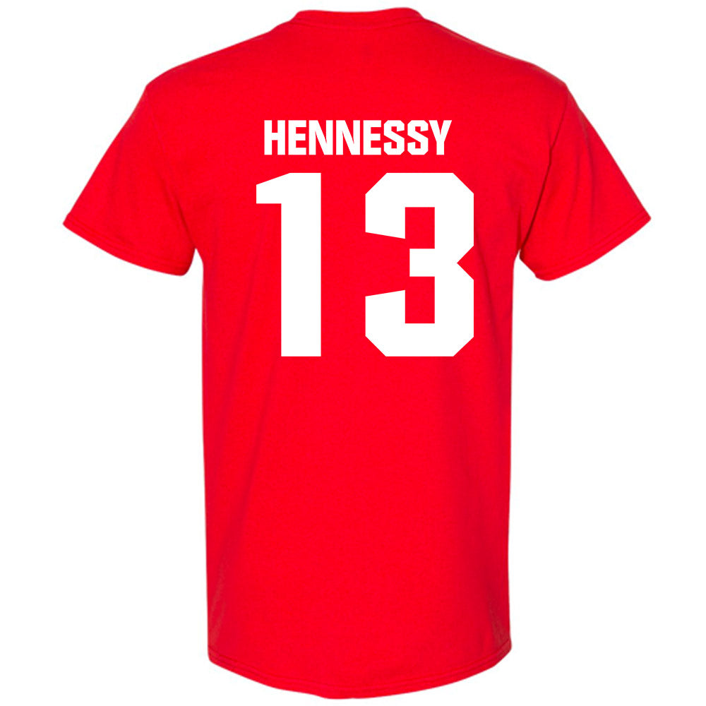 Bradley - NCAA Men's Basketball : Sam Hennessy - Classic Shersey T-Shirt-1