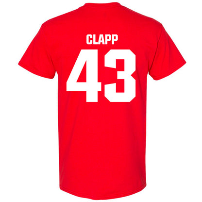 Bradley - NCAA Baseball : Reece Clapp - Classic Shersey T-Shirt-1