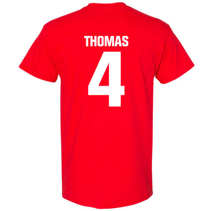 Bradley - NCAA Men's Basketball : Corey Thomas - Classic Shersey T-Shirt-1