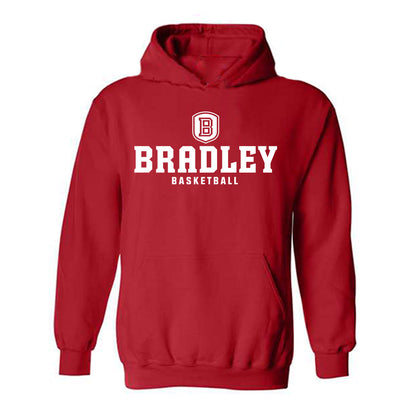 Bradley - NCAA Men's Basketball : Corey Thomas - Classic Shersey Hooded Sweatshirt-0