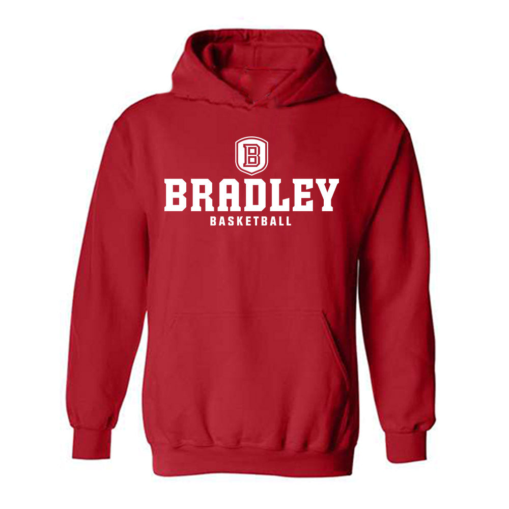 Bradley - NCAA Men's Basketball : Sam Hennessy - Classic Shersey Hooded Sweatshirt-0