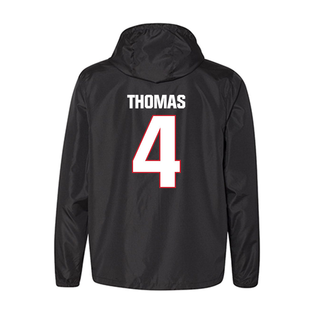 Bradley - NCAA Men's Basketball : Corey Thomas - Windbreaker-1
