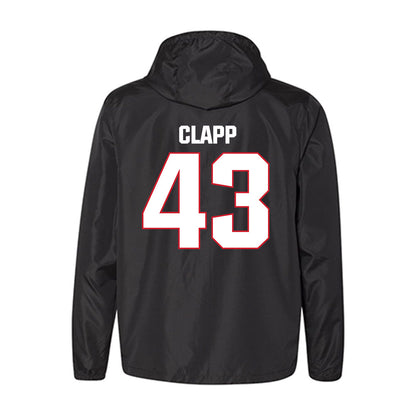 Bradley - NCAA Baseball : Reece Clapp - Windbreaker-1