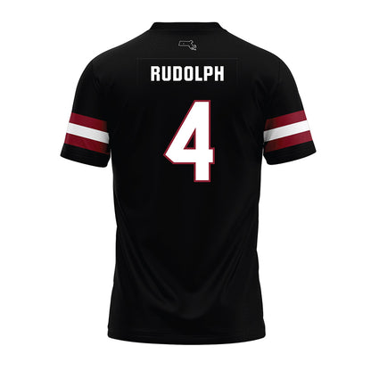 UMass - NCAA Football : Tyler Rudolph - Black Premium Football Jersey