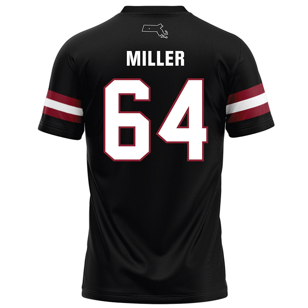UMass - NCAA Football : Peyton Miller - Black Football Jersey