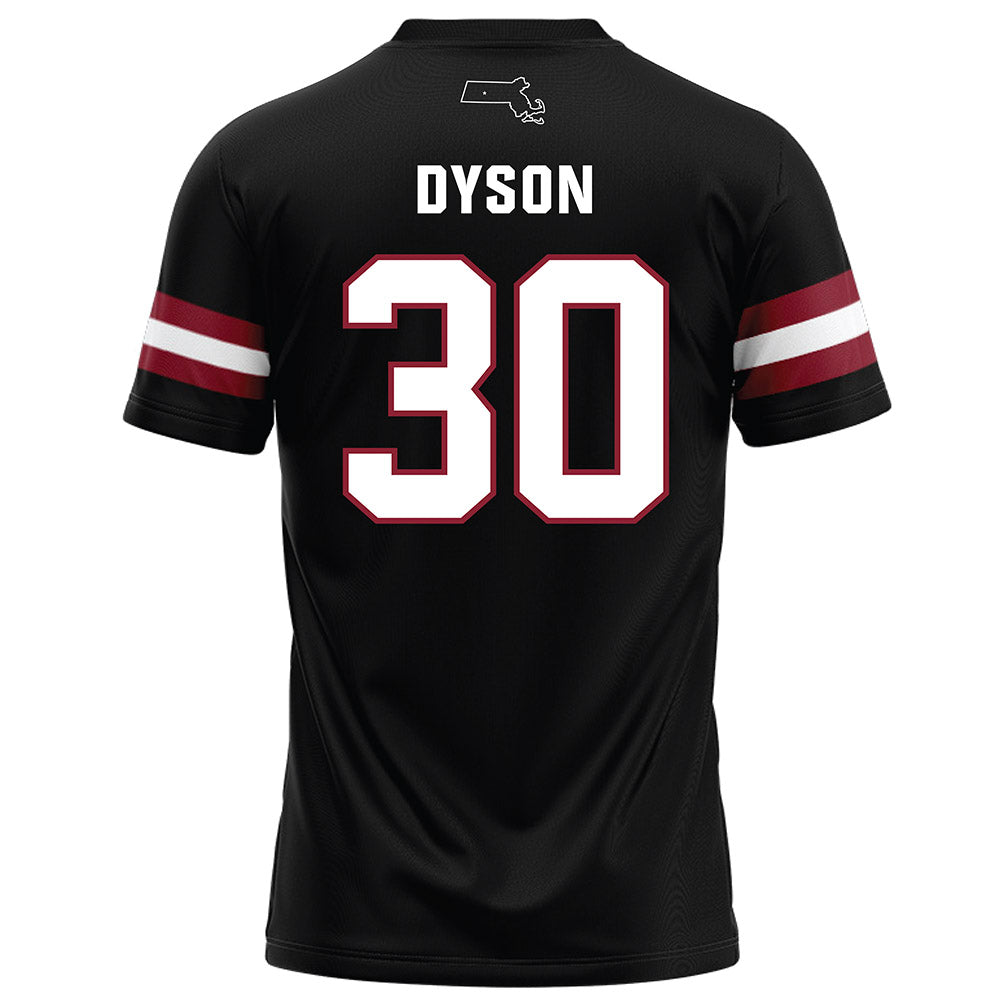 UMass - NCAA Football : Donovan Dyson - Black Football Jersey