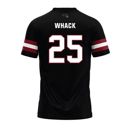 UMass - NCAA Football : Donta Whack - Black Premium Football Jersey