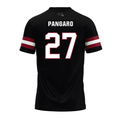 UMass - NCAA Football : Michael Pangaro - Black Premium Football Jersey