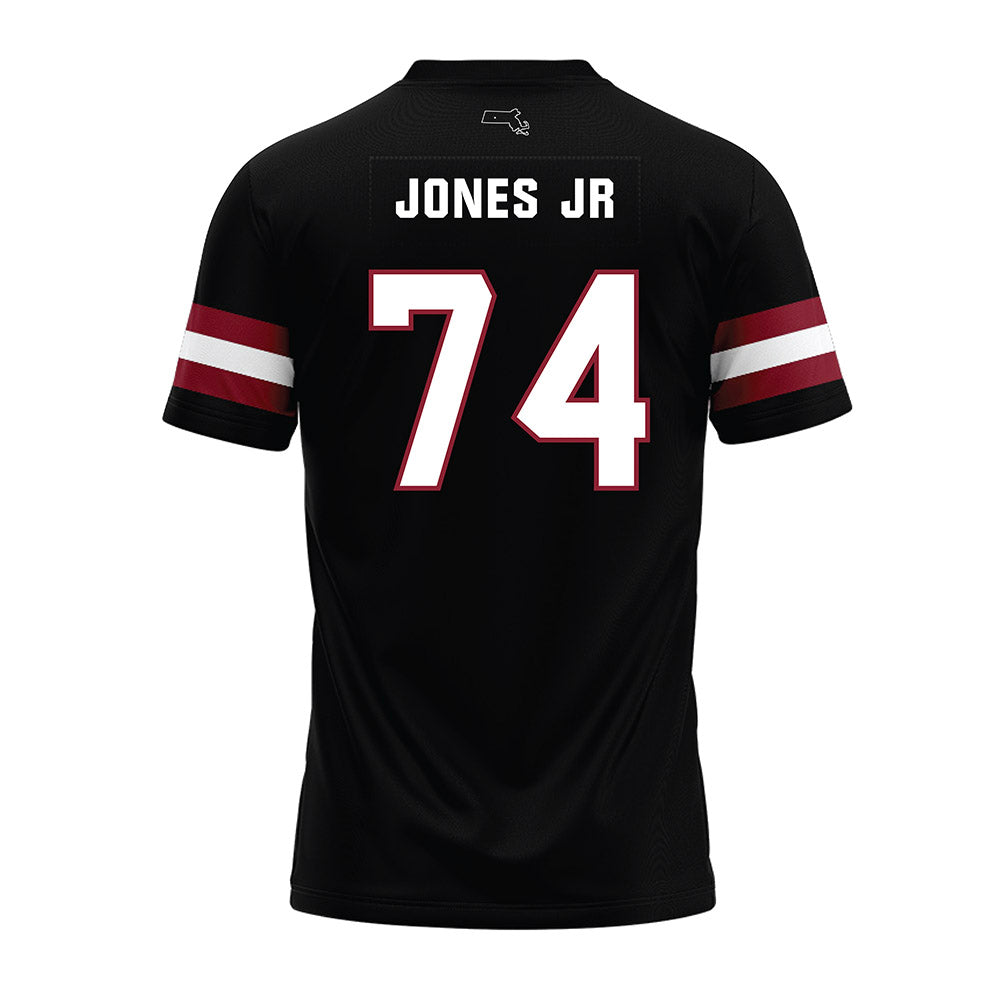 UMass - NCAA Football : William Jones Jr - Black Premium Football Jersey