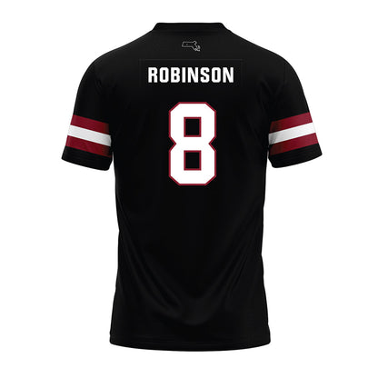 UMass - NCAA Football : Aquan Robinson - Black Premium Football Jersey-1