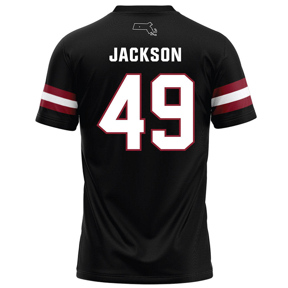 UMass - NCAA Football : Shambre Jackson - Black Football Jersey