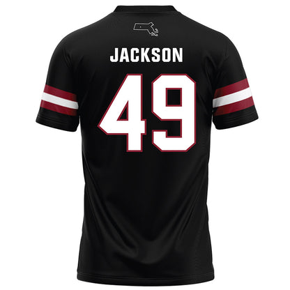 UMass - NCAA Football : Shambre Jackson - Black Football Jersey