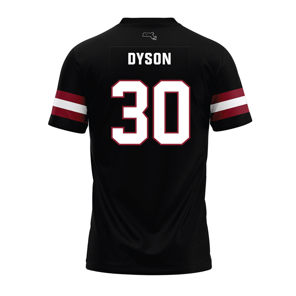 UMass - NCAA Football : Donovan Dyson - Black Premium Football Jersey