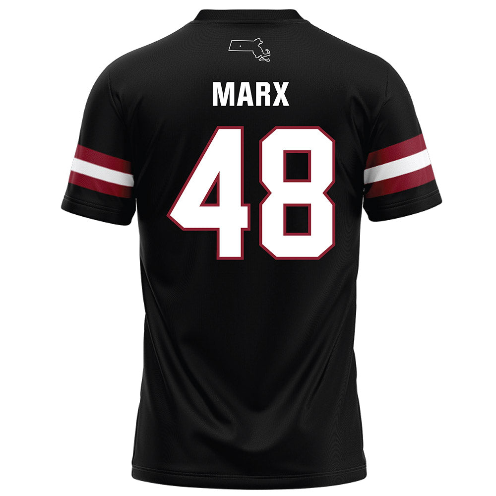 UMass - NCAA Football : Jackson Marx - Black Football Jersey