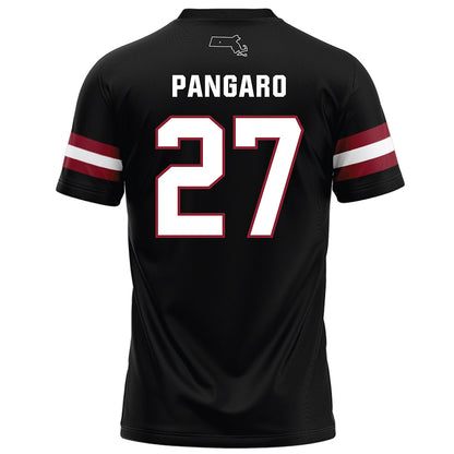 UMass - NCAA Football : Michael Pangaro - Black Football Jersey