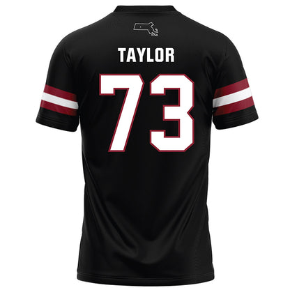 UMass - NCAA Football : Brock Taylor - Black Football Jersey