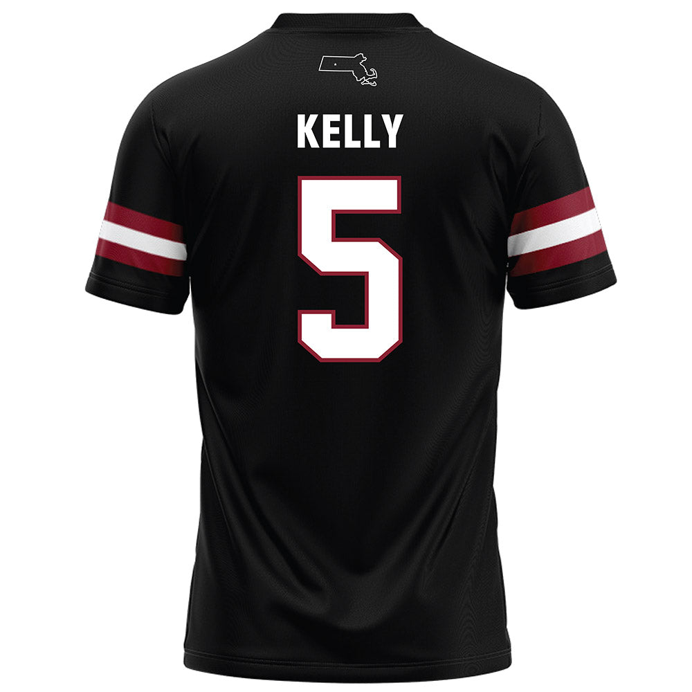 UMass - NCAA Football : Tyree Kelly - Black Football Jersey-1