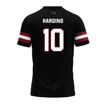 UMass - NCAA Football : TY Harding - Black Premium Football Jersey