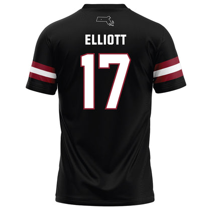 UMass - NCAA Football : Dallas Elliott - Black Football Jersey