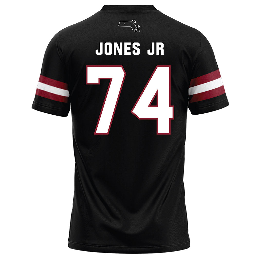 UMass - NCAA Football : William Jones Jr - Black Football Jersey