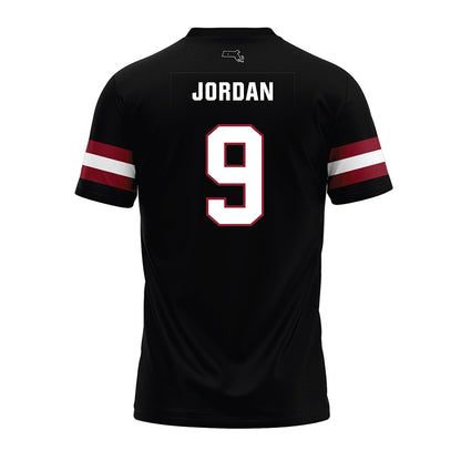 UMass - NCAA Football : Grant Jordan - Black Premium Football Jersey-1