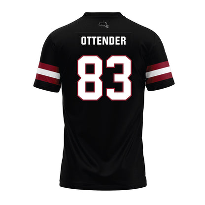 UMass - NCAA Football : Eric Ottender - Black Premium Football Jersey