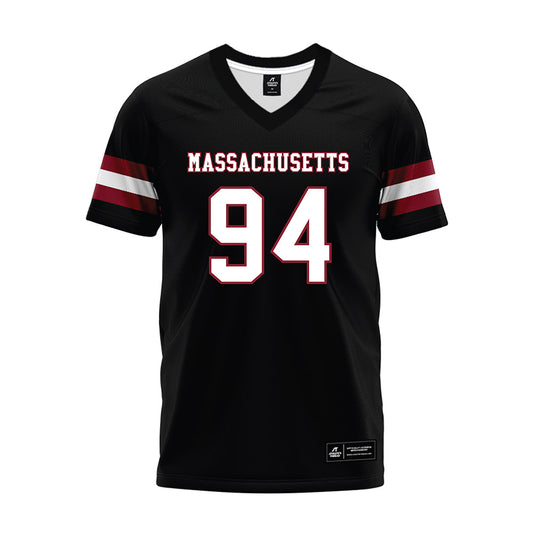 UMass - NCAA Football : Kofi Asare - Black Premium Football Jersey