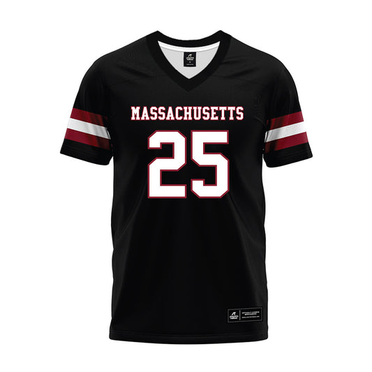 UMass - NCAA Football : Donta Whack - Black Premium Football Jersey