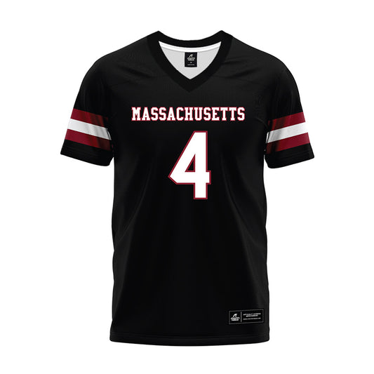 UMass - NCAA Football : Tyler Rudolph - Black Premium Football Jersey