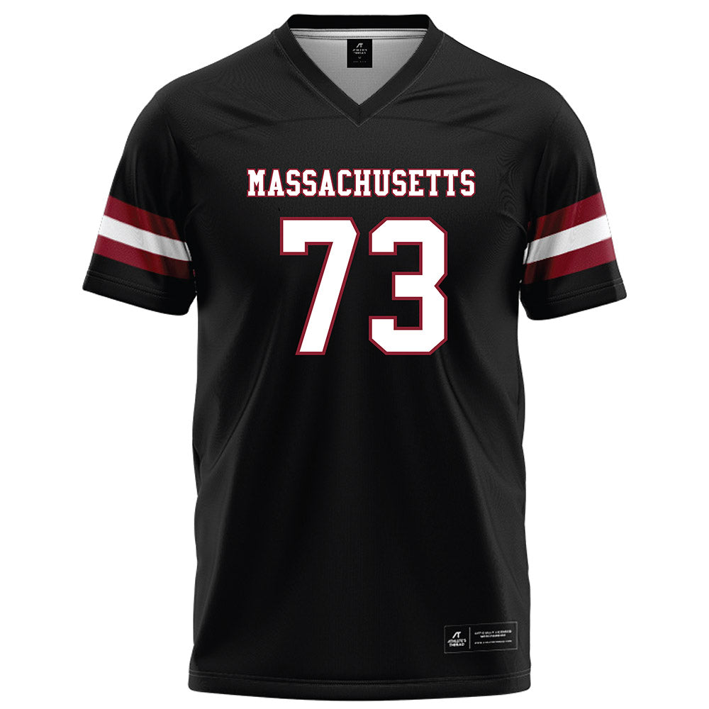 UMass - NCAA Football : Brock Taylor - Black Football Jersey