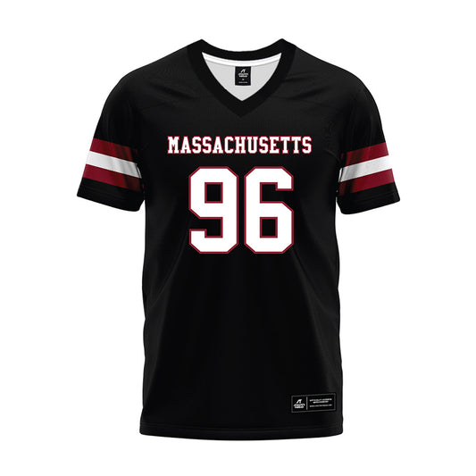 UMass - NCAA Football : Michael Cooper - Black Premium Football Jersey