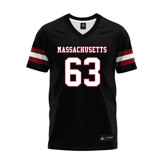 UMass - NCAA Football : Brayden Rohme - Black Premium Football Jersey