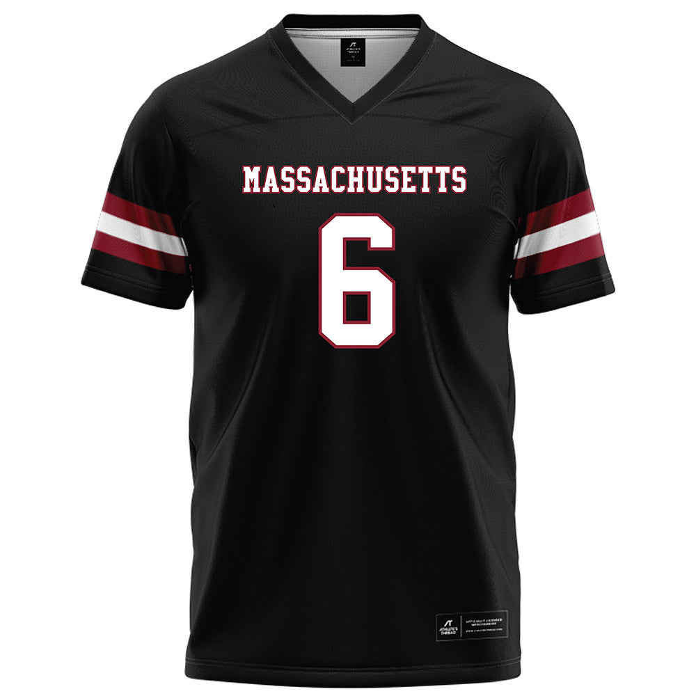 UMass - NCAA Football : Jeremiah McGill - Black Football Jersey