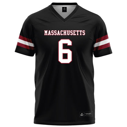 UMass - NCAA Football : Jeremiah McGill - Black Football Jersey