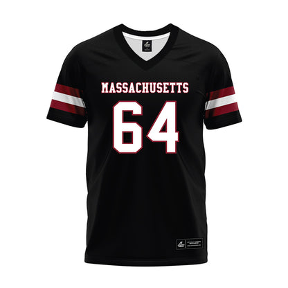 UMass - NCAA Football : Peyton Miller - Black Premium Football Jersey