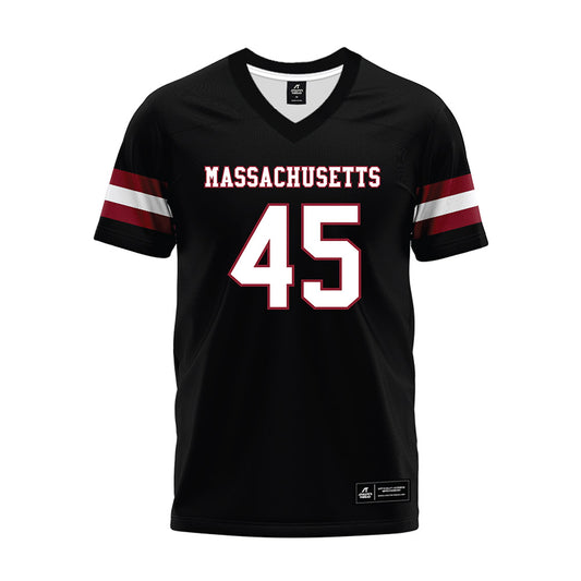 UMass - NCAA Football : Kyle Ott - Black Premium Football Jersey