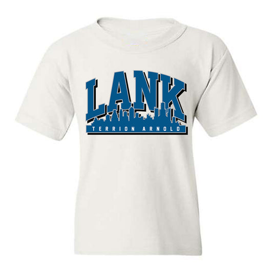 LANK x Detroit - NCAA Football : Terrion Arnold - Youth T-Shirt