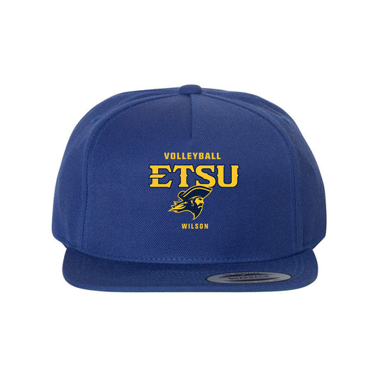 East Tennessee State - NCAA Women's Volleyball : kari wilson - Snapback Hat-0