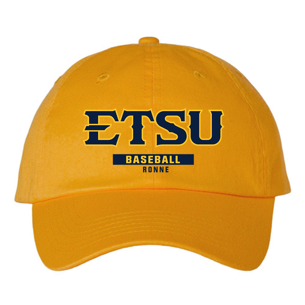 East Tennessee State - NCAA Baseball : Andrew Ronne - Dad Hat