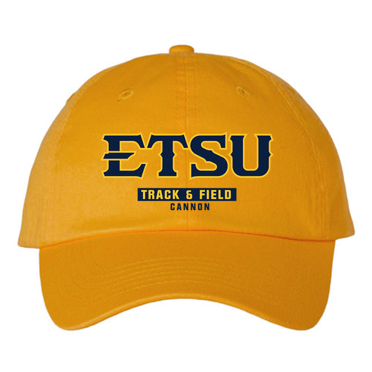 East Tennessee State - NCAA Men's Track & Field : Jake Cannon - Dad Hat