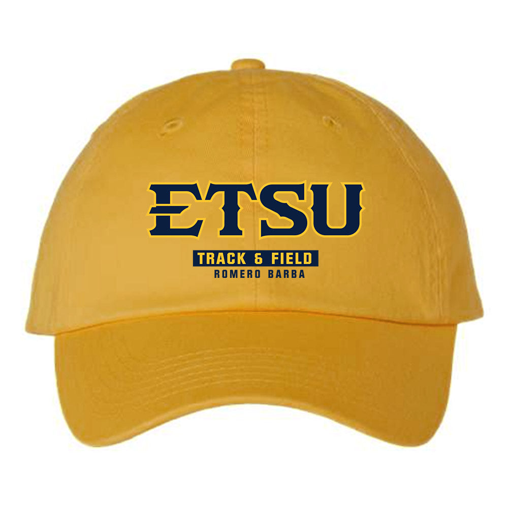East Tennessee State - NCAA Women's Track & Field : Frania Romero Barba - Dad Hat-0