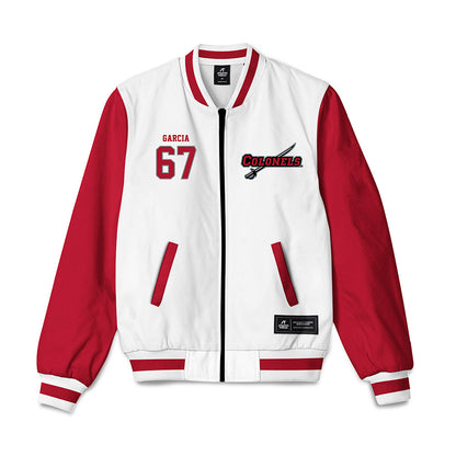 Nicholls State - NCAA Football : Marcus Garcia - Bomber Jacket