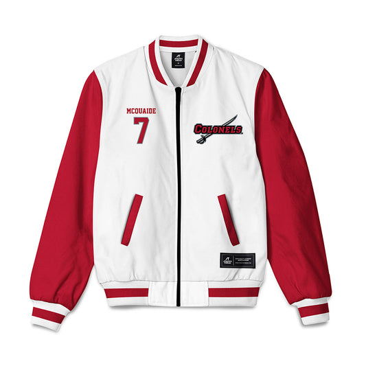 Nicholls State - NCAA Football : Pat McQuaide - Bomber Jacket