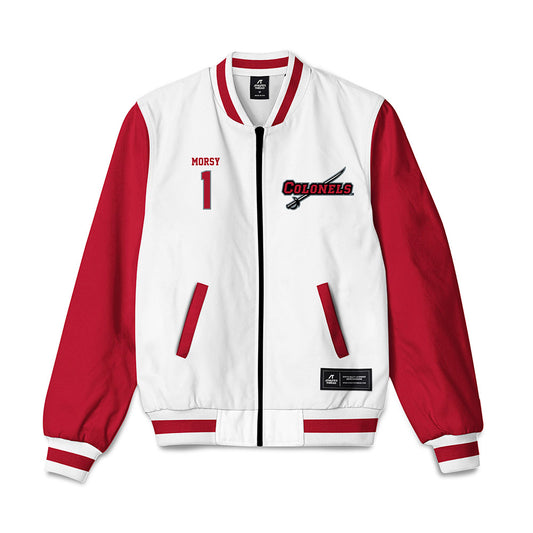 Nicholls State - NCAA Men's Tennis : Omar Morsy - Bomber Jacket-0