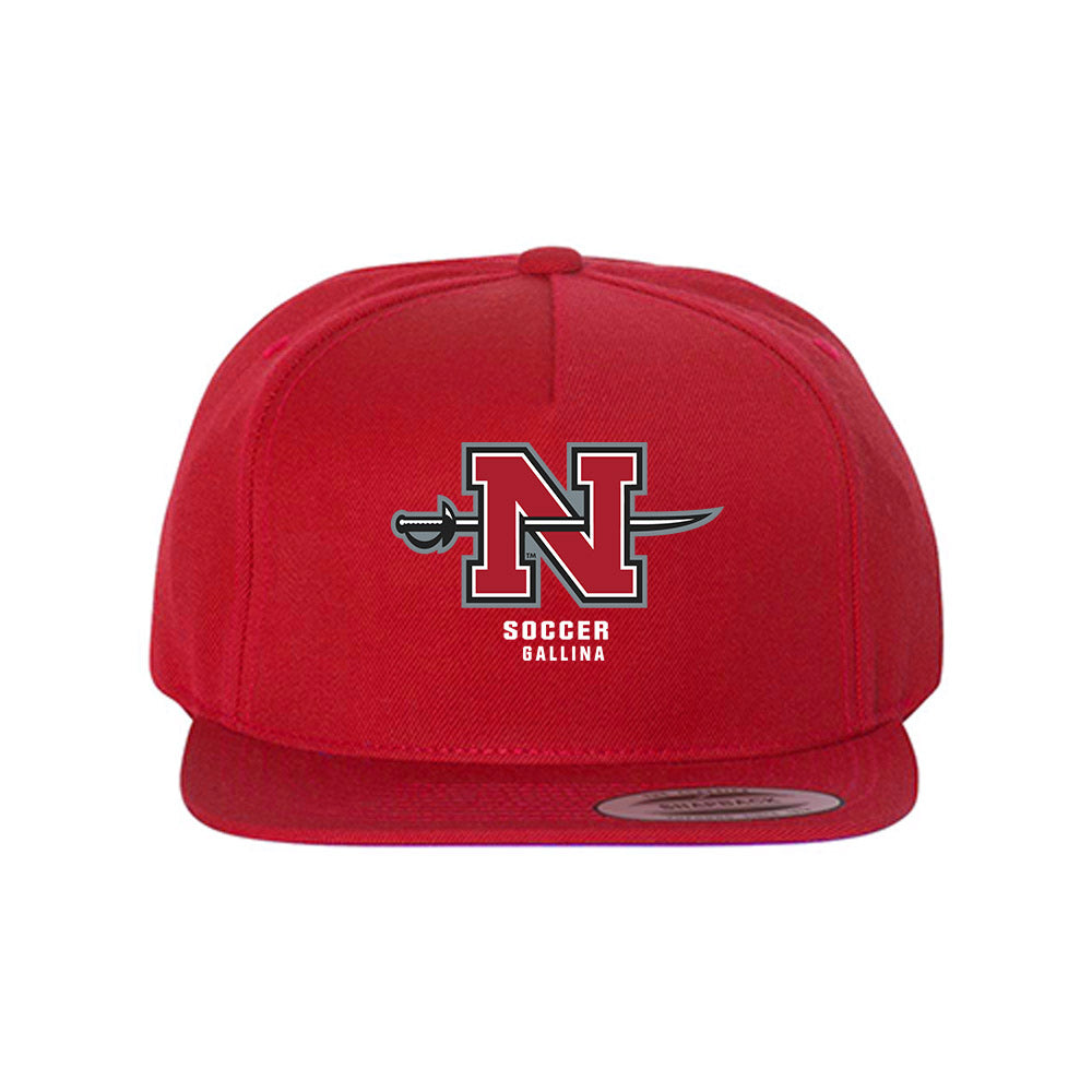 Nicholls State - NCAA Women's Soccer : Mia Gallina - Snapback Hat-0