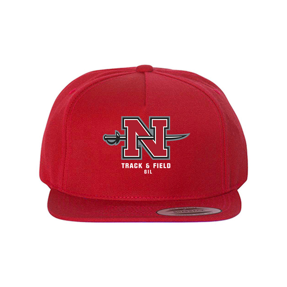 Nicholls State - NCAA Men's Track & Field : Connor Gil - Snapback Hat-0