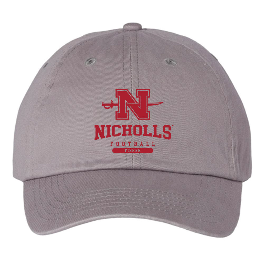 Nicholls State - NCAA Football : Kershawn Fisher - Dad Hat