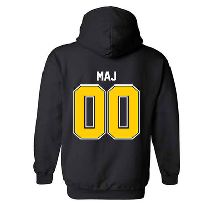 Michigan Tech - NCAA Football : Max Maj - Classic Shersey Hooded Sweatshirt-1