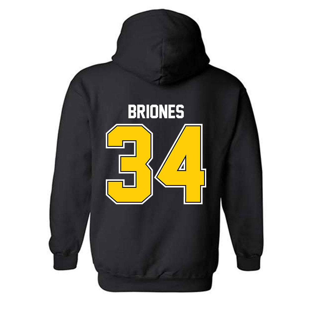 Michigan Tech - NCAA Football : Connor Briones - Classic Shersey Hooded Sweatshirt-1
